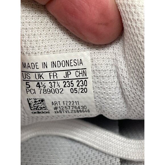 Adidas Superstar Pure J womans white leather sneakers size 5 SKU 8481 - Picture 16 of 16